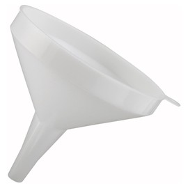 Winco Plastic Funnel, 6.25-Inch Diameter,White,Medium