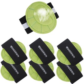 Arch Support Compression Sleeves, 3 Pairs, Cushioned Foot Relief for Plantar Fasciitis and Fallen Arches, Black/Green