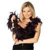 Feather Boa Black Birthday Party Girls, Boa Black for 20s