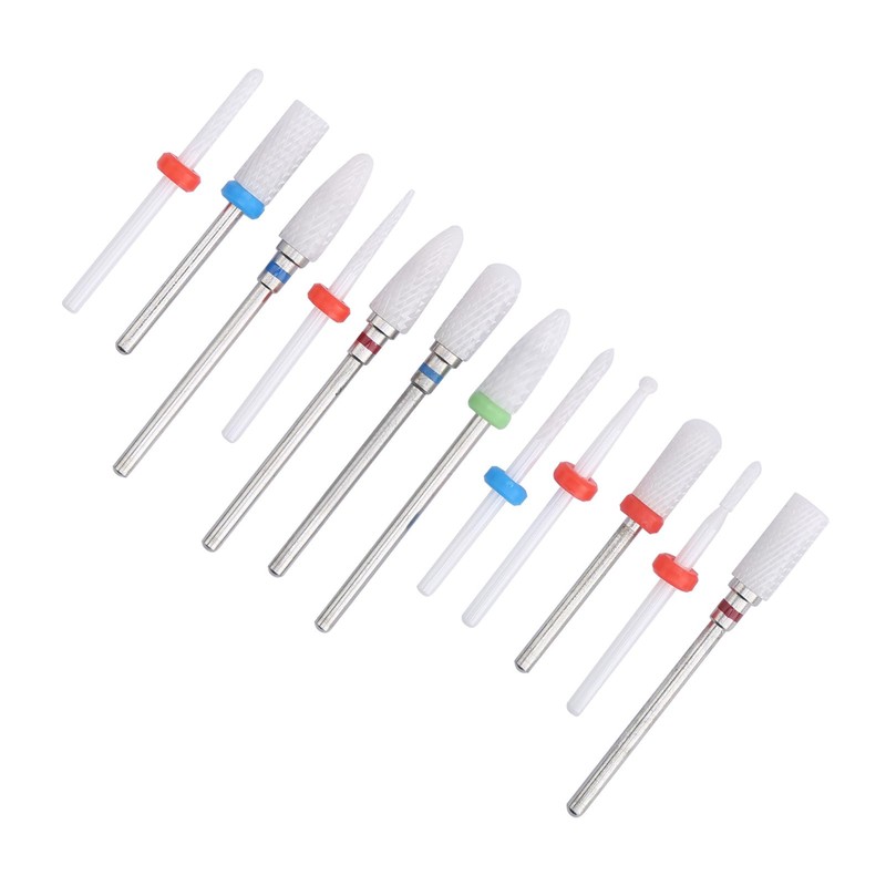 Hiraith Ceramic Nail Drill Bit 10 x 10 x 3