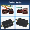JDMEXEV 4-Pin Trailer Wiring Harness for Trailer Light Connect Compatible