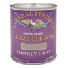 General Finishes Water Based Glaze Effects, 1 Quart, Smokey Gray