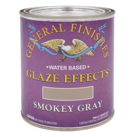 General Finishes Water Based Glaze Effects, 1 Quart, Smokey Gray
