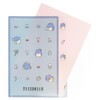 Sunstar Stationery Sanrio Clear File Die Cut A4 Retro Sanrio