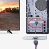 XMSJSIY PC Switch External PC Power Button, Desktop PC Power
