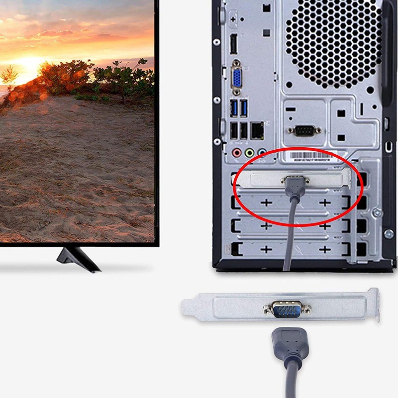 XMSJSIY PC Switch External PC Power Button, Desktop PC Power