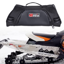 Sresk Snowmobile Underseat Storage Bag Fit for Polaris Indy 550 600 RMK 800 Pro RMK 600 Dragon 800 2008 2009 2010 2011 2012 2013 2014 Accessories Gear Tool Bag (Black)