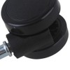 RDEXP Metal Black Office Chair Swivel Caster 50mm Dia Wheel
