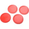 MOUJUCHI Air Hockey Pushers, 60mm Light Weight Air Hockey Red