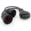 LoongGate SAE J1939 9 Pin and 6 Pin to OBDII