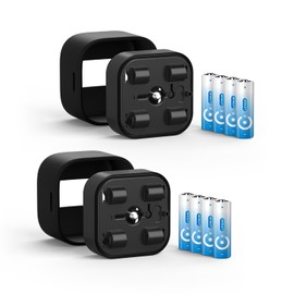 pengguo 2 Pack Battery Extension Pack Compatible with Blink Outdoor 4 Camera, Accessory for Outdoor 4 Smart Security Camera(Included 8 Pack AA Lithium Batteries + 2 Waterproof Silicone Cover)