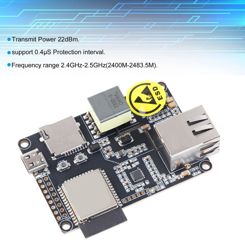 T‑Internet‑POE ESP32 LAN8720A Chip Ethernet Adapter Expansion Board Programmable Hardware