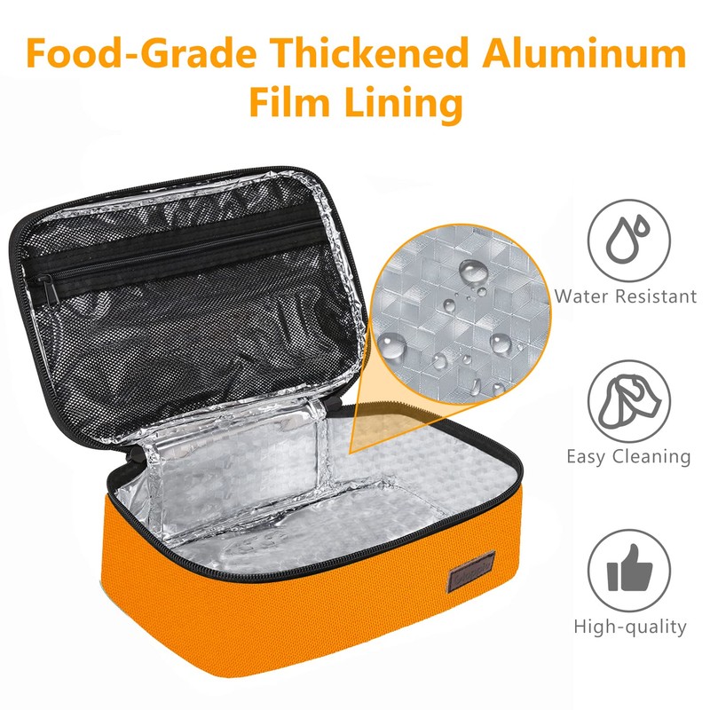 Gloppie Lunch Bag Cooler Bag Small Insulated Lunch Bag with