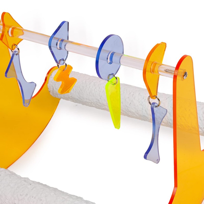 HappyBird Rock'n Roll Rocker - X-Large | Acrylic Swing, Therapeutic