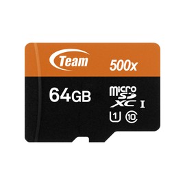Team Group 64 GB UHS-I Micro-SD Flash Memory Card