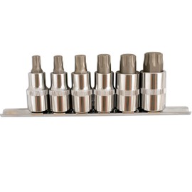Laser 5214 Torx Plus® Socket Bit Set 1/2"D 6pc