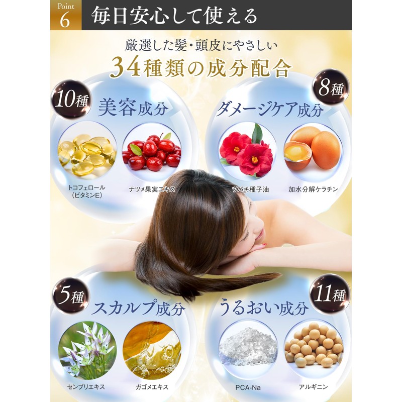 N/H Hair Foundation, Hair Hide Gray Hair, Thin Hair, Unisex,