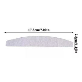 Lé Mussa 4 Limas Para Uñas Natural O Acrílica De (80, 100, 150, 180)