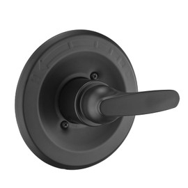 Ultrimkit Shower Trim Kit Replacement for 13/14 Series, Shower Cover Plate with Handle (Valve& Catridge Not Inclued) (Matte Black)