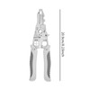 Milageto Multipurpose Wire Strippers Cable Crimper Carbon Steel Easy to