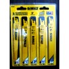 DeWALT DW4856 6-Pc Metal & Woodcutting Reciprocating Recip Saw Blade