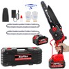 8 inch Mini Chainsaw Cordless One-Handed Lightweight 21V Electric Battery