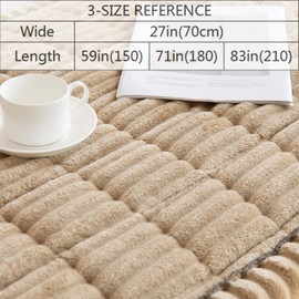 Gumfolk Non Slip Fuzzy Pet Couch Covers for Sofa, Washable Couch Cushion Covers for Large Dogs