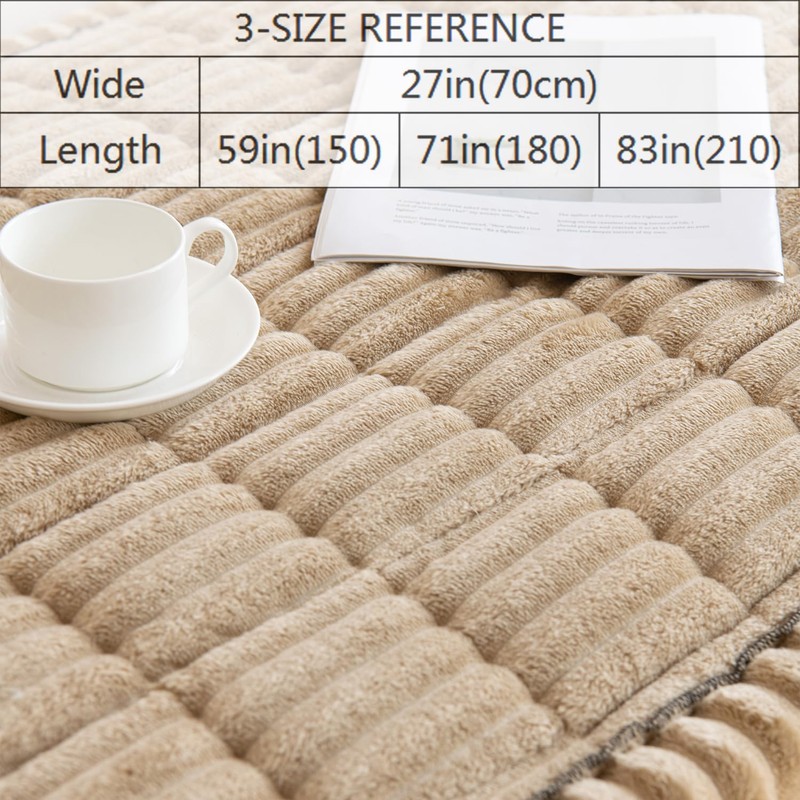 Gumfolk Non Slip Fuzzy Pet Couch Covers for Sofa, Washable