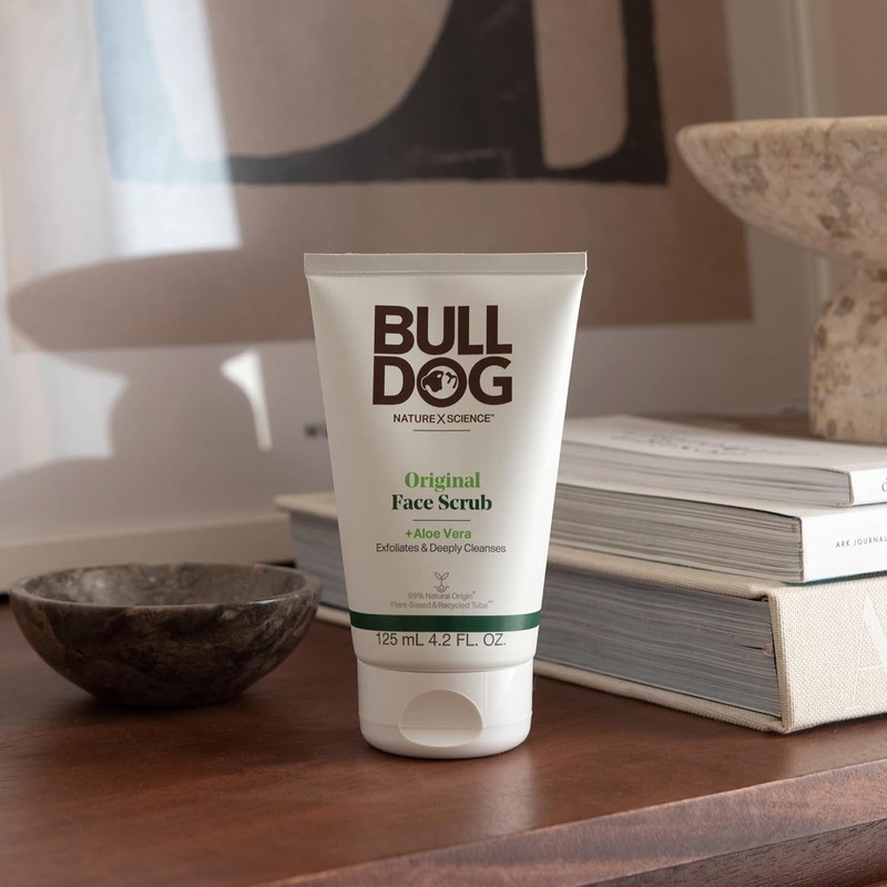 Bulldog Men's Skincare Grooming Original Full Face Kit with Moisturizer