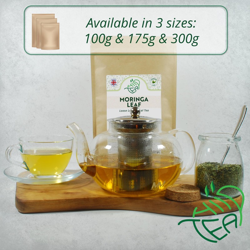 Moringa Loose Leaf Herbal Tea – Dried Leaves of Moringa