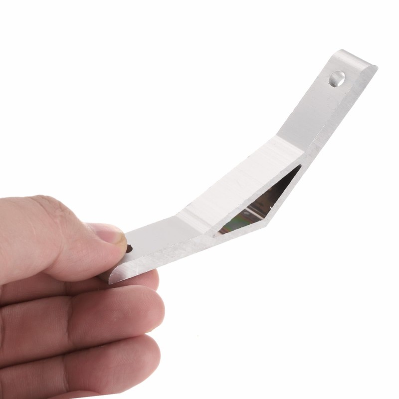 PATIKIL 135 Degree Angle Corner Brackets, 1Set 4.33x0.55 Inch Aluminum