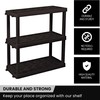Oskar Heavy Duty Plastic Storage Shelves- for Garage, Kitchen, Bathroom
