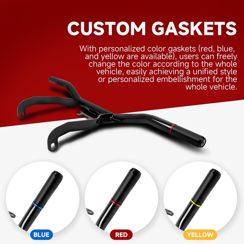 DREAMIZER Engine Guard Front Crash Bars Flat-Out Bar Compatible with