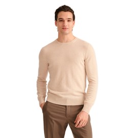 NAADAM The Original Cashmere Crewneck Sweater,Linen,S