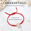 JENDEAR SHINE Rope Bracelet for Women Girls, Hand Braided Chain
