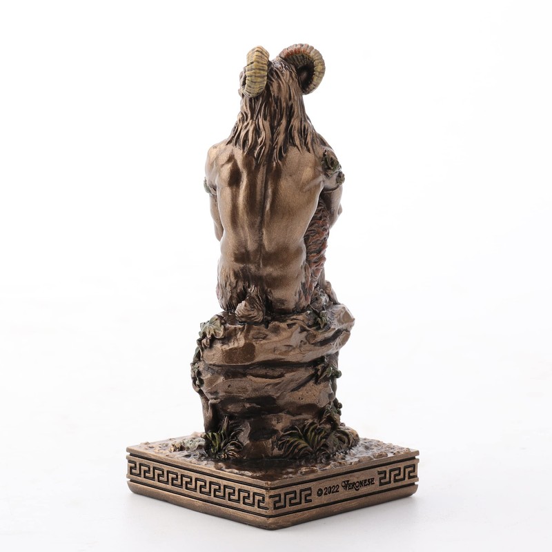 Veronese Design Pan Greek God of The Wild Resin Hand