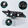 TUSDAR Compatible with 2012-2014 Toyota Camry Headlight L/Le/Xle/Hybrid/SE Assembly Driver