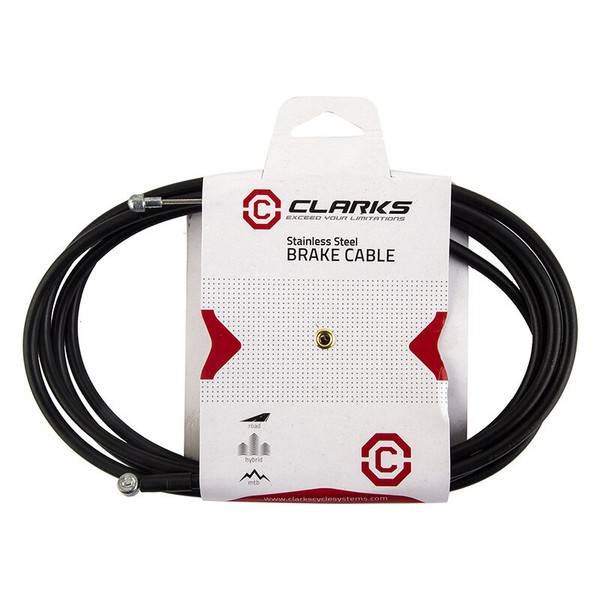 CLARKS UNIVERSAL BICYCLE STAINLESS STEEL BRAKE CABLE KIT INNER WIRE W/HOUSING