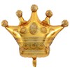 40 Inch Gold Number 3 Crown Balloons Set, 3rd Birthday