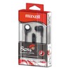 Maxell 199621 52" Cord B-13 Bass Earbuds with Microphone -