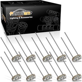 Partsam 10PCS Blue T4.7 Instrument Panel LED Light Gauge Cluster Bulbs Dashboard Indicator Lamp Repair Kit Compatible with Silverado Suburban Tahoe Trailblazer Yukon 2003 2004 2005 2006