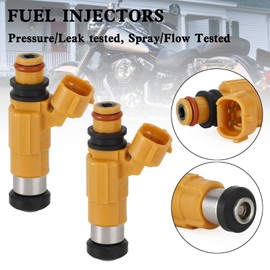 Areyourshop 2pcs Fuel Injectors 49033-1057，INP-786 for KAWASAKI Vulcan 1500 Classic 2005-2008, Vulcan 1600 Mean Streak 2004-2008, Vulcan 1500 Nomad Fi 2000-2004