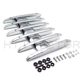 SMT-Stealth Top Luggage Rail Rack Compatible With Harley Touring Tour Paks Tour Packs Chrome Skull [B07FN6C61G]