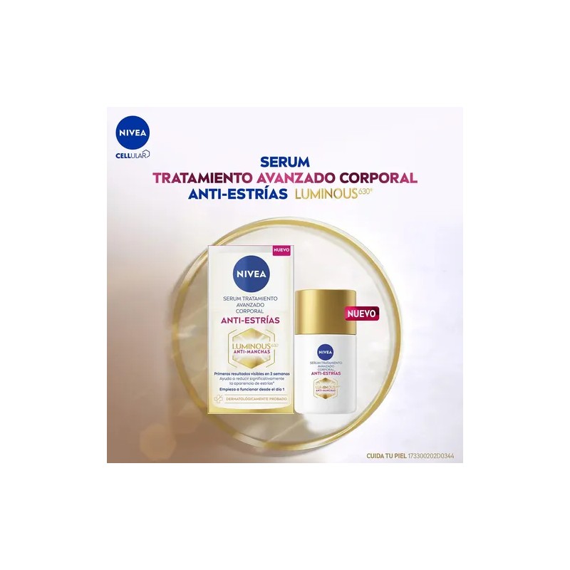 NIVEA Luminous630 Serum Aceite Corporal Anti-estrías 100ml