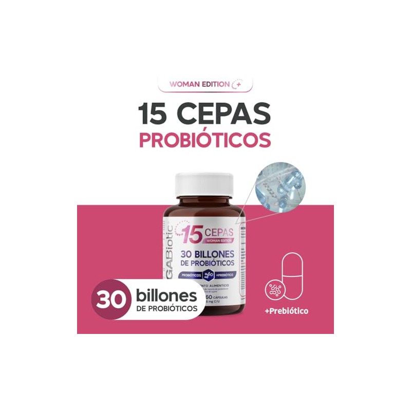 Megabiotic Probióticos Billones Cepas Cápsulas 570mg Porción