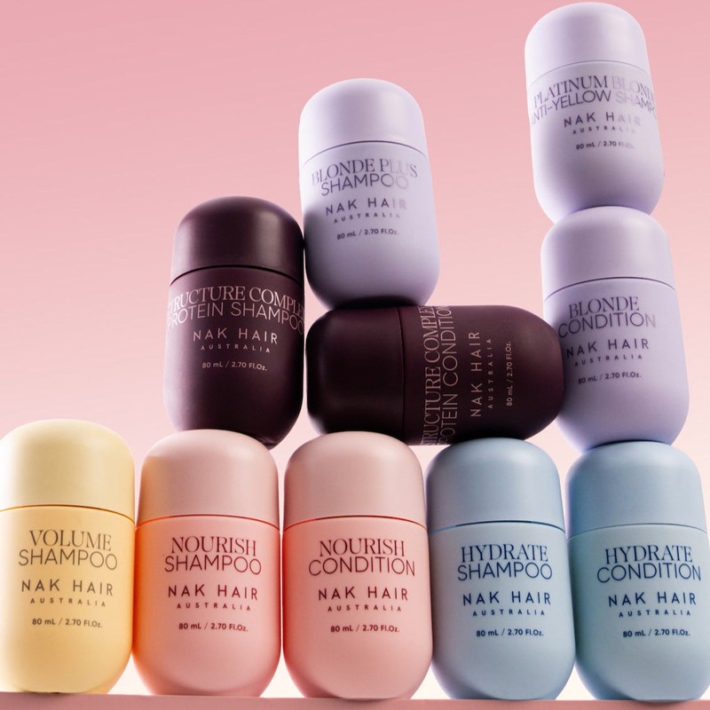 NAK Hair Structure Complex Protein Shampoo 80ml