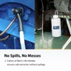 FIRSTINFO Brake Service Brake Fluid Bleeder Bottle/Receiver with Non-Return Check