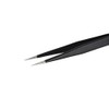 Vetus TS-12 ESD schwarze antistatische Pinzette Edelstahl Präzisionspinzette für Handy