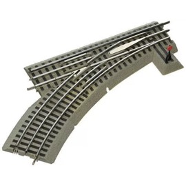 Lionel 12017 O Scale FasTrack O36 Manual Switch Left Hand