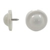Shade Doctor of Maine White Higbee Screw Buttons for Roller